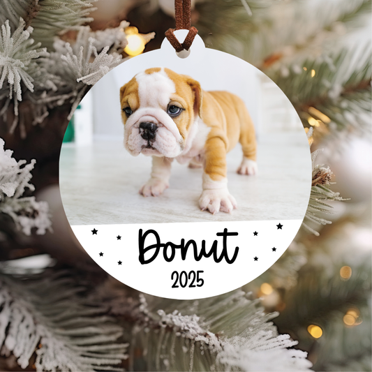 Pet Portrait Ornament