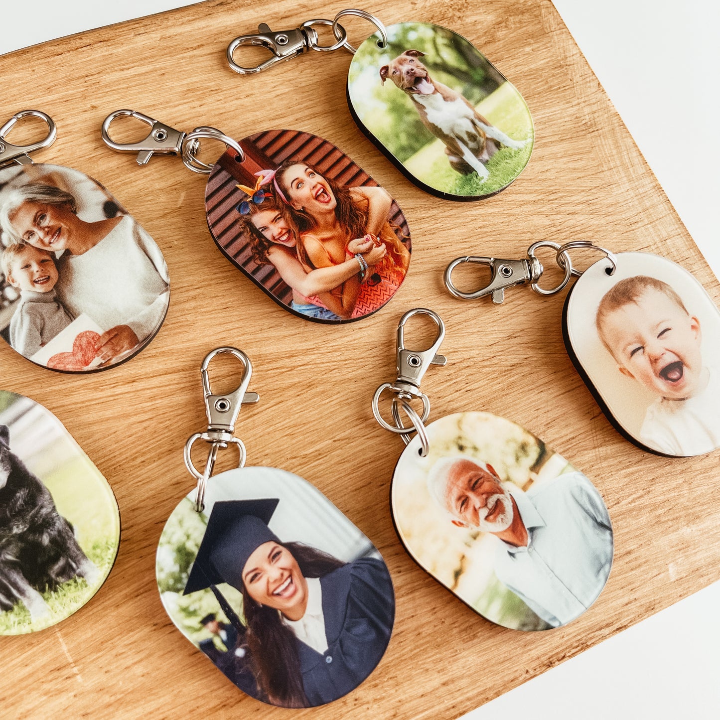 Photo Keychain (Single or Double Sided)