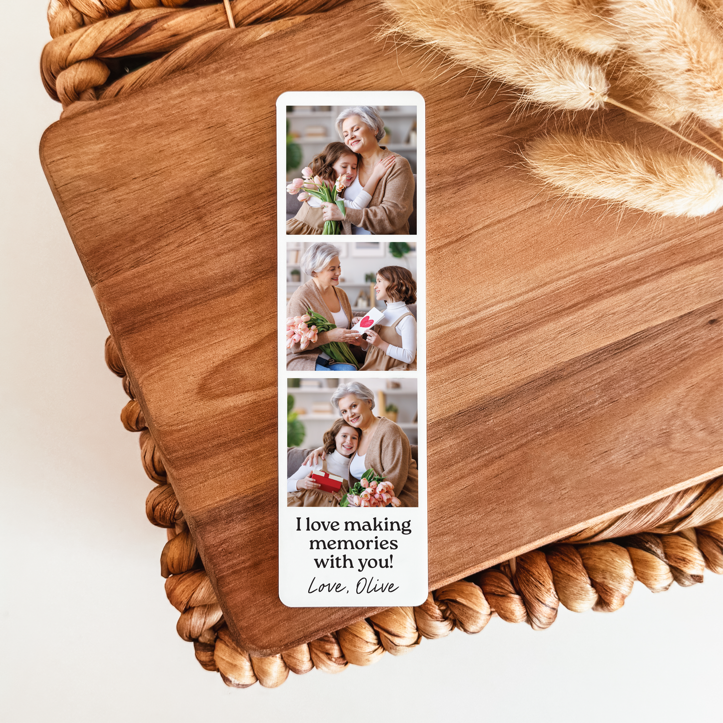 Custom Photo Strip Magnet