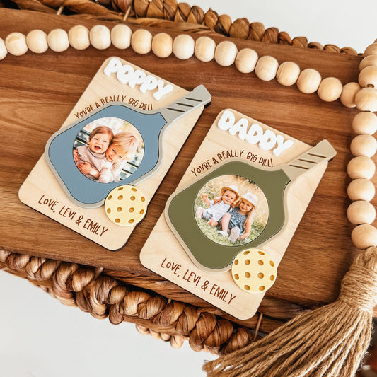 Pickleball Photo Magnet