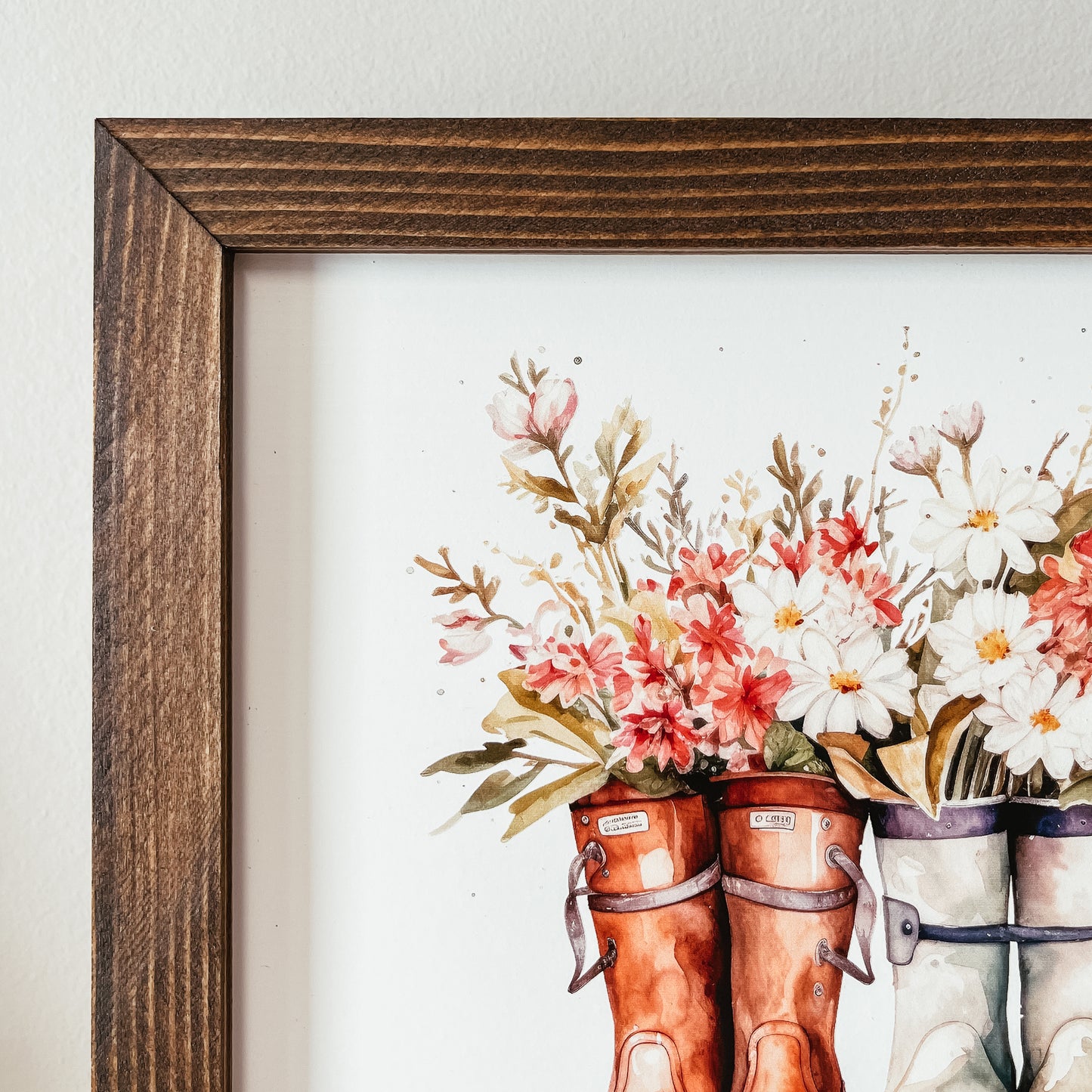 May The Flowers Remind Us Framed Sign
