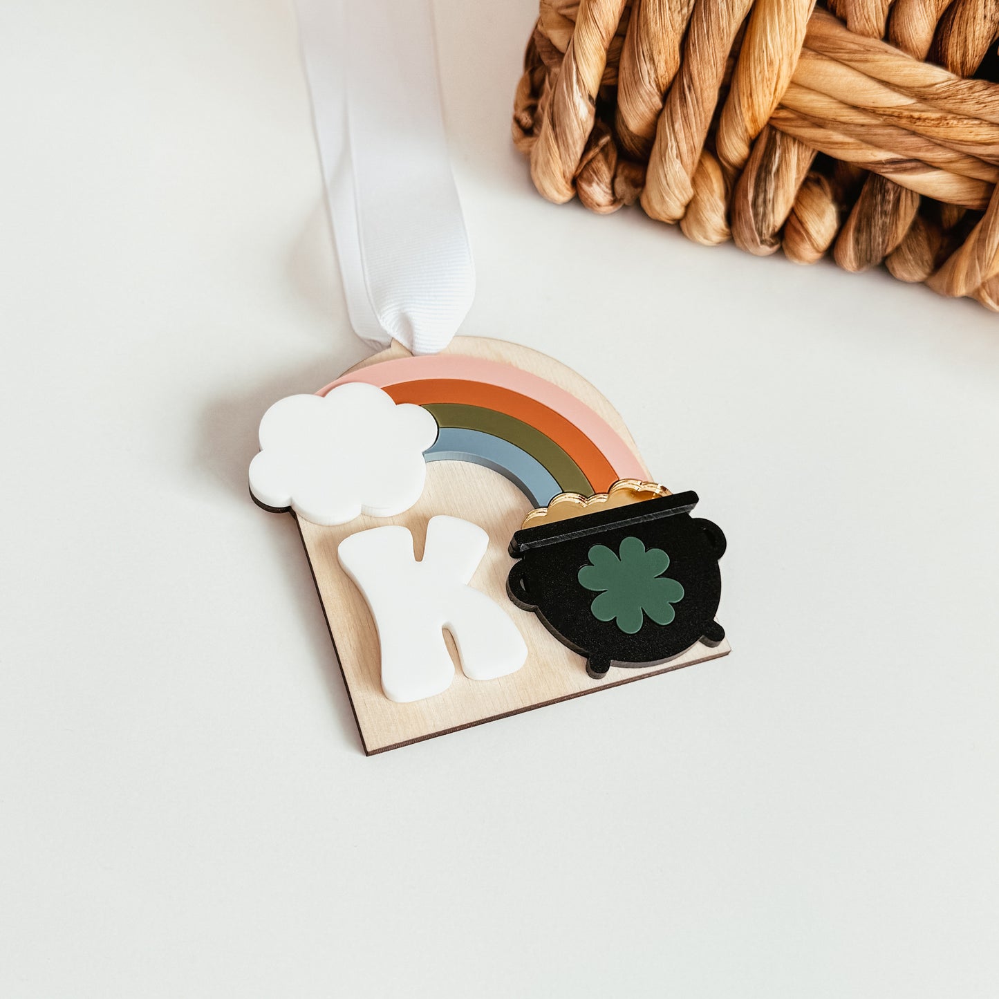 St Patrick's Day Rainbow Arch Tag