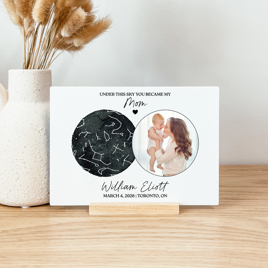 Custom Star Map Acrylic Photo Plaque