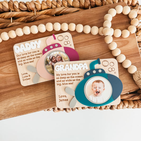 Submarine Photo Magnet