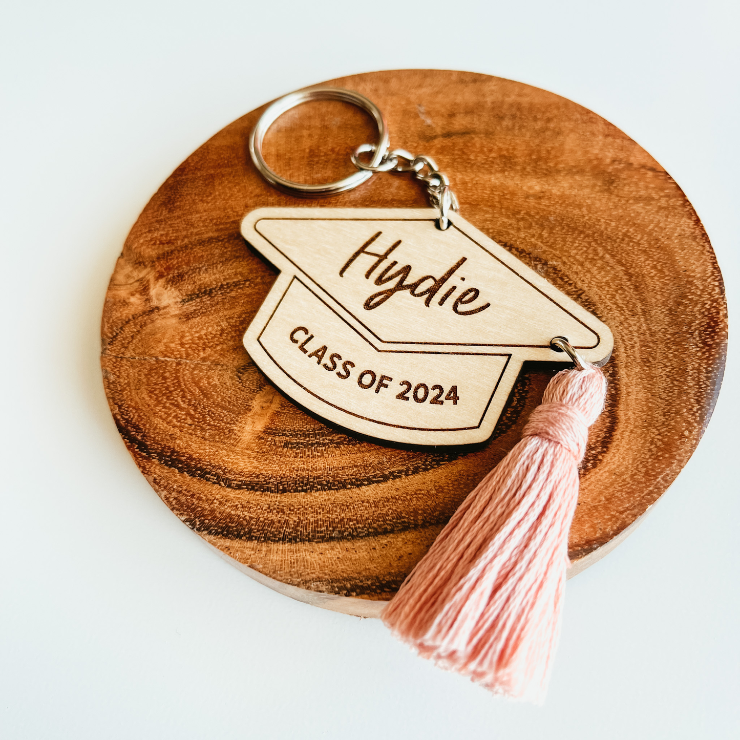 Graduation Hat Keychain With Tassel