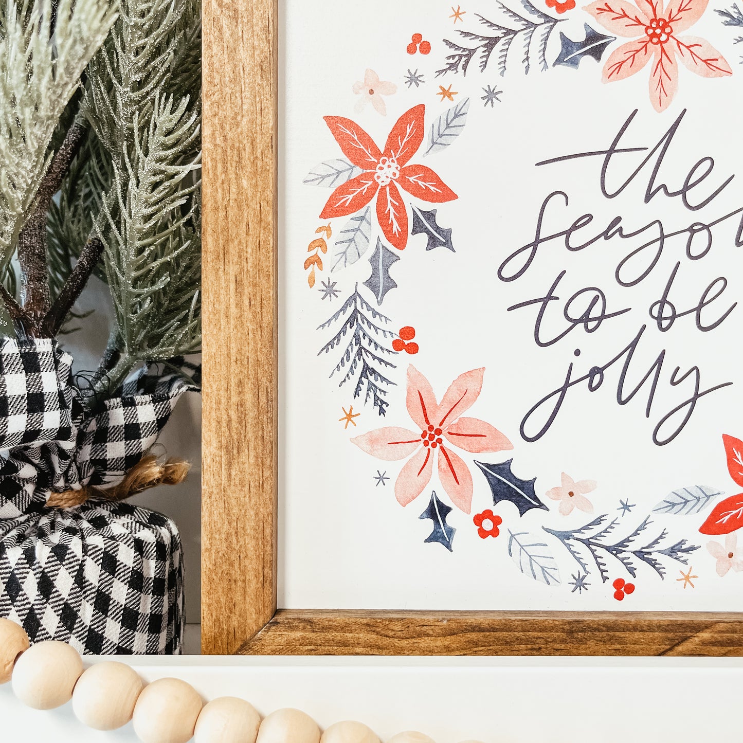 The Season To Be Jolly Christmas Sign