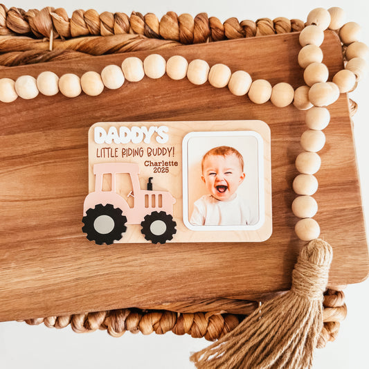 Tractor Photo Magnet