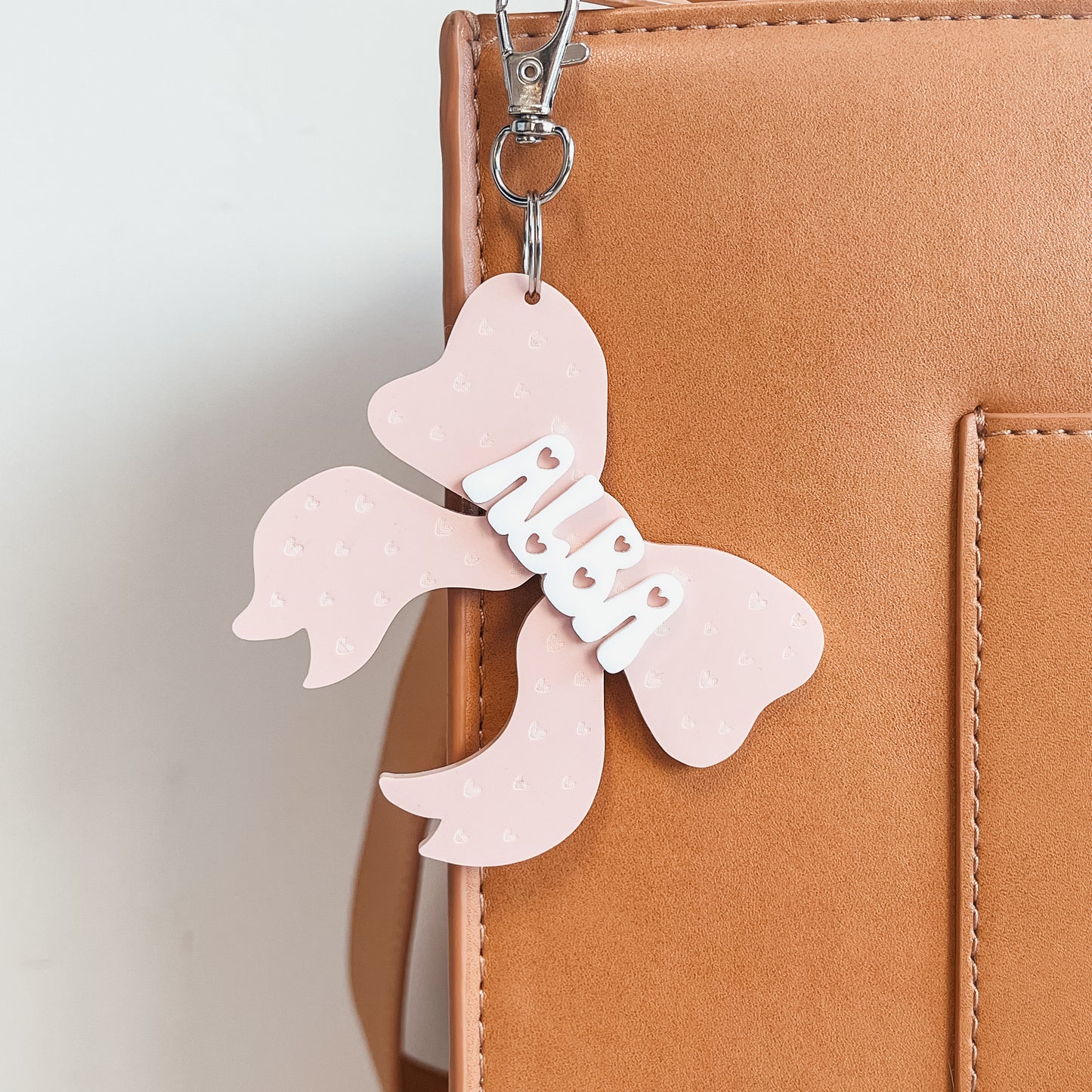 3D Acrylic Name Keychain | Valentine's Day