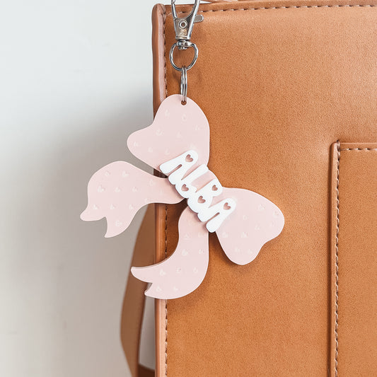 3D Acrylic Name Keychain | Valentine's Day