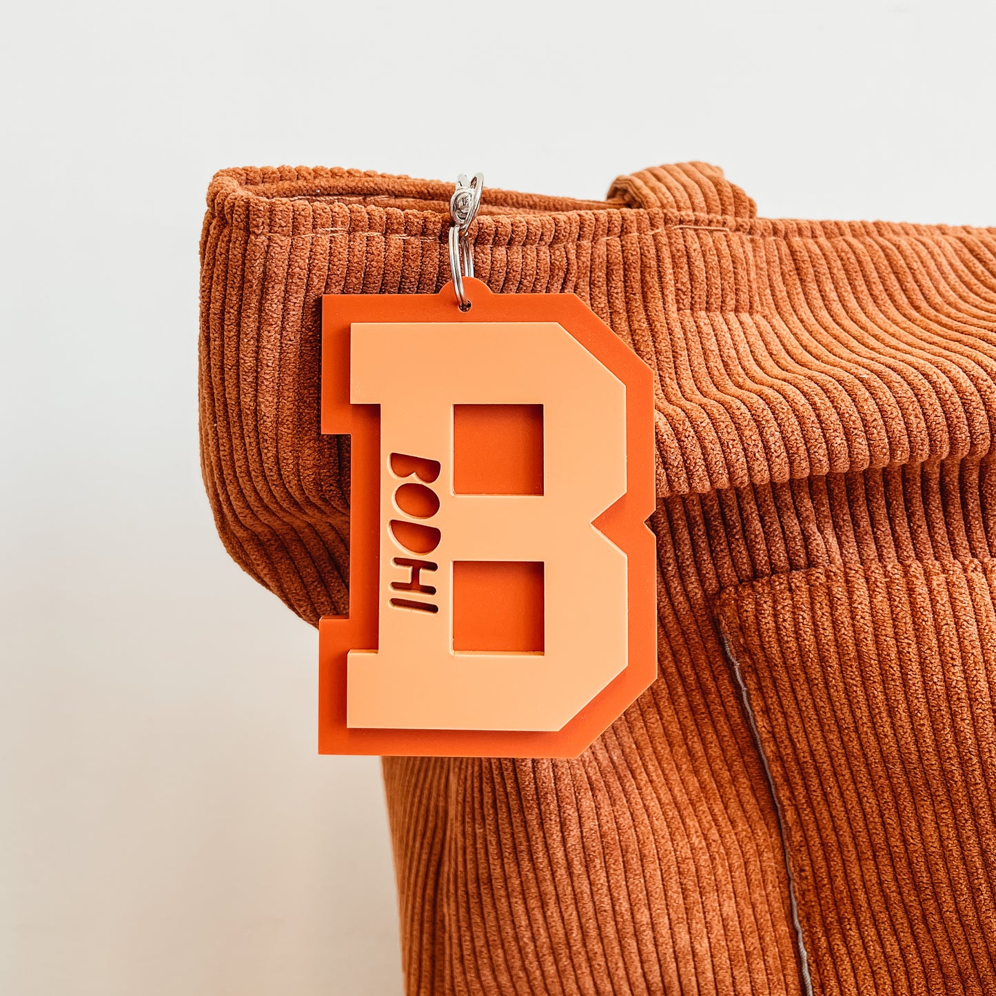 Varsity Letter Bag Tag