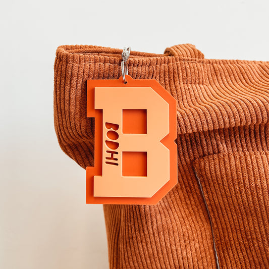Varsity Letter Bag Tag