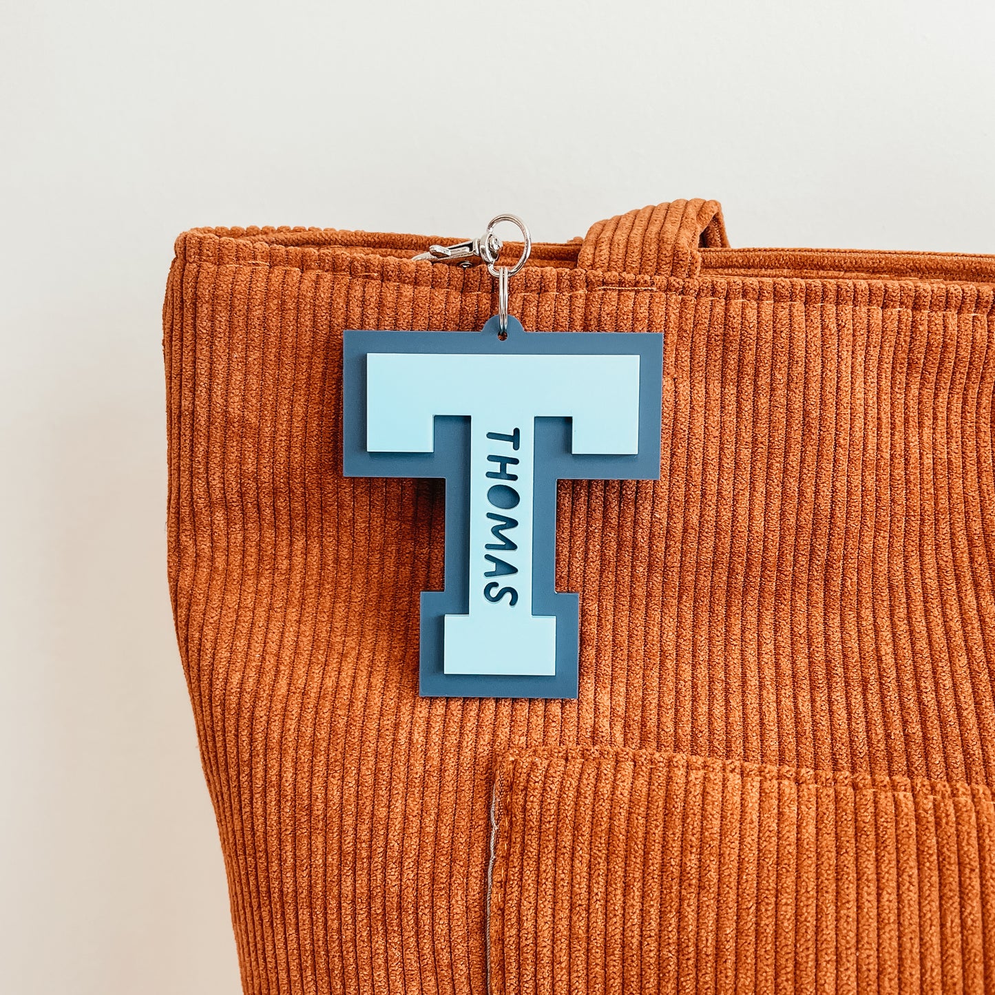 Varsity Letter Bag Tag