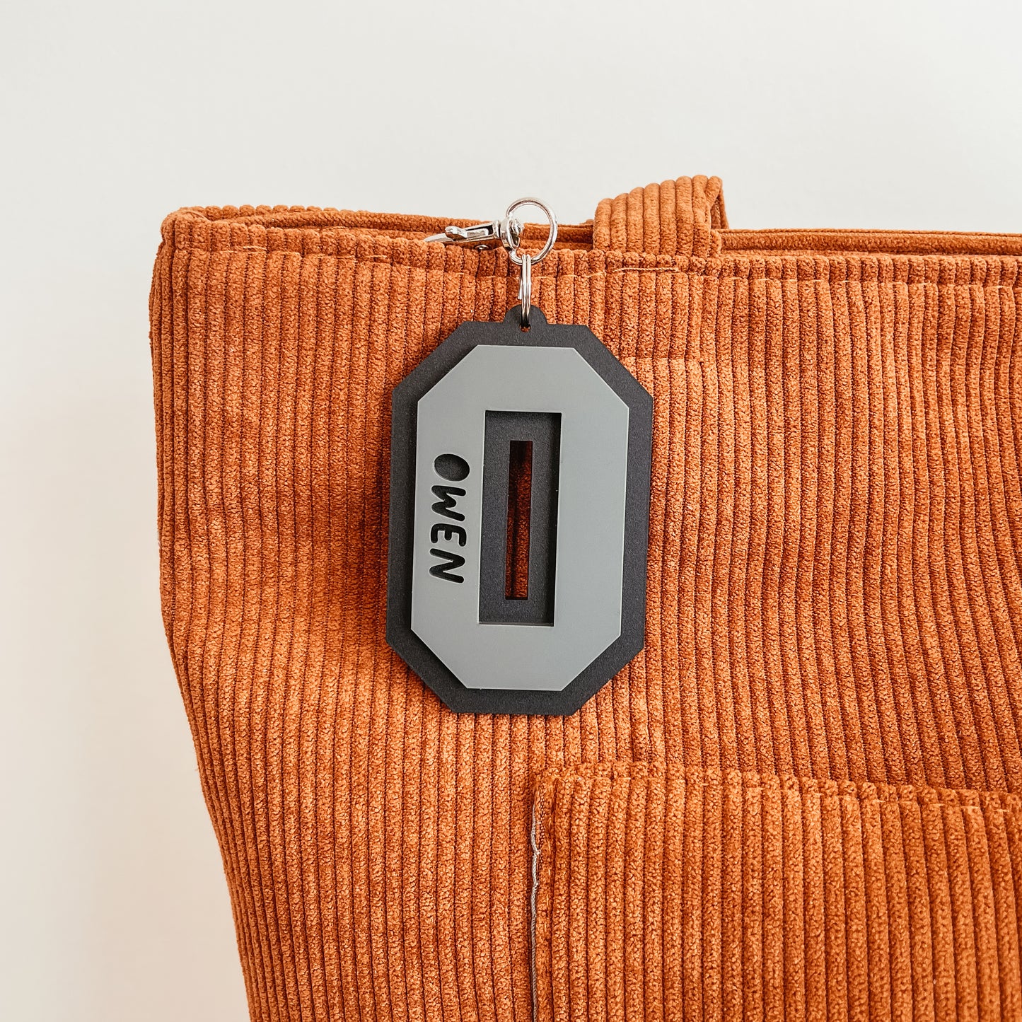 Varsity Letter Bag Tag