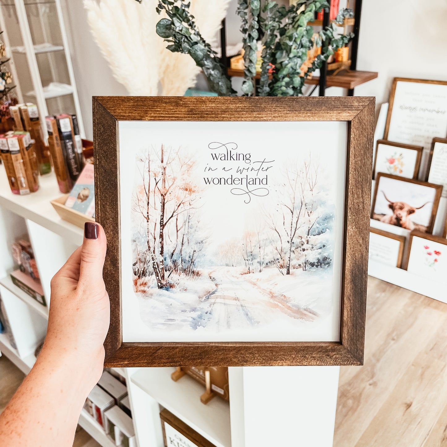 Walking In A Winter Wonderland Sign