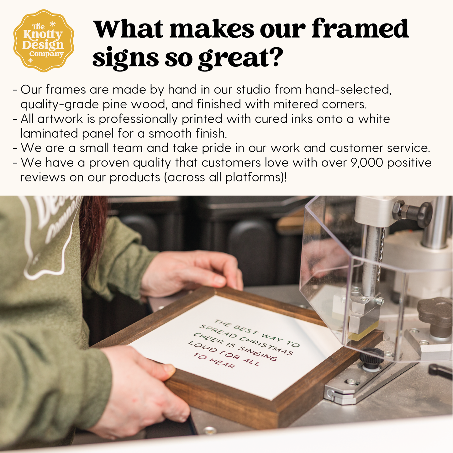 Go Home And Love Your Family Mother Teresa Framed Sign