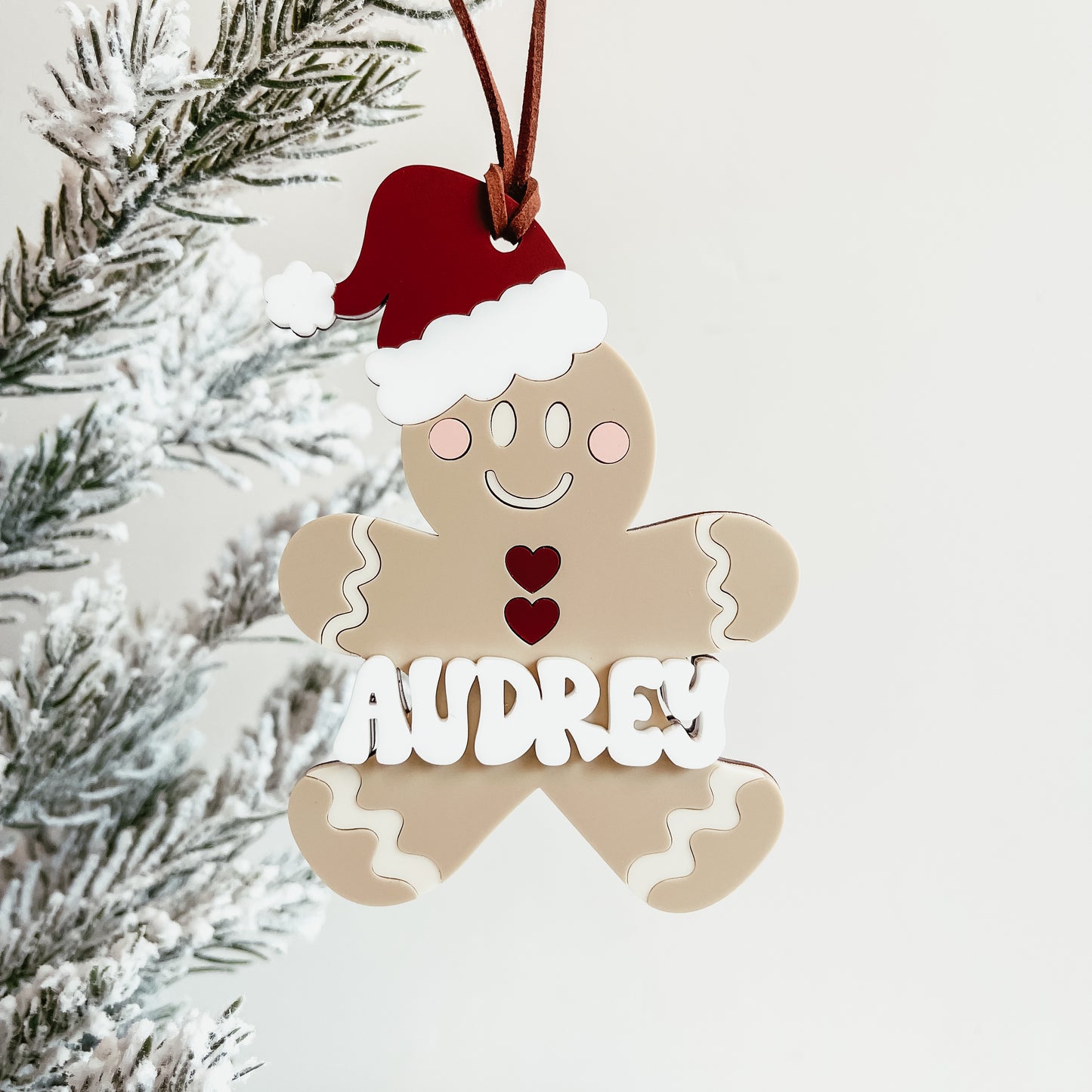 Gingerbread Cookie Stocking Tag