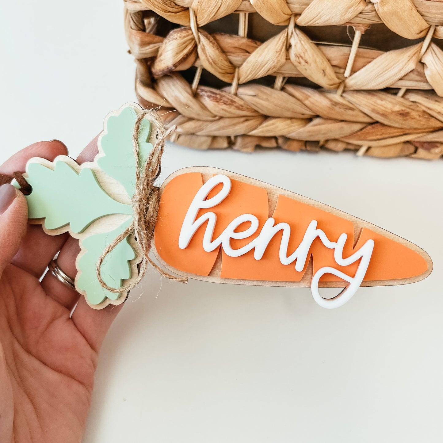 3D Carrot Tag