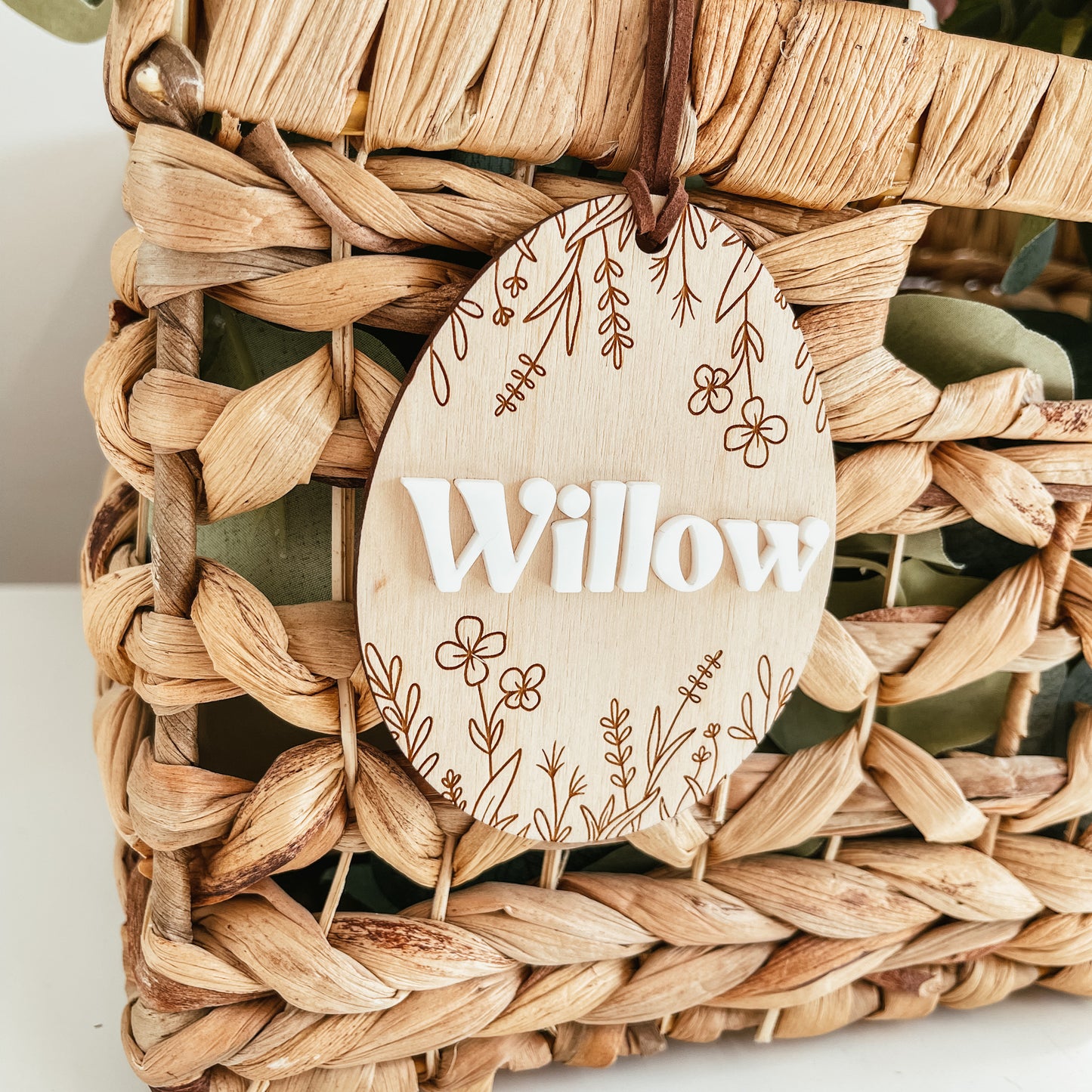 3D Wild Flower Easter Egg Tag