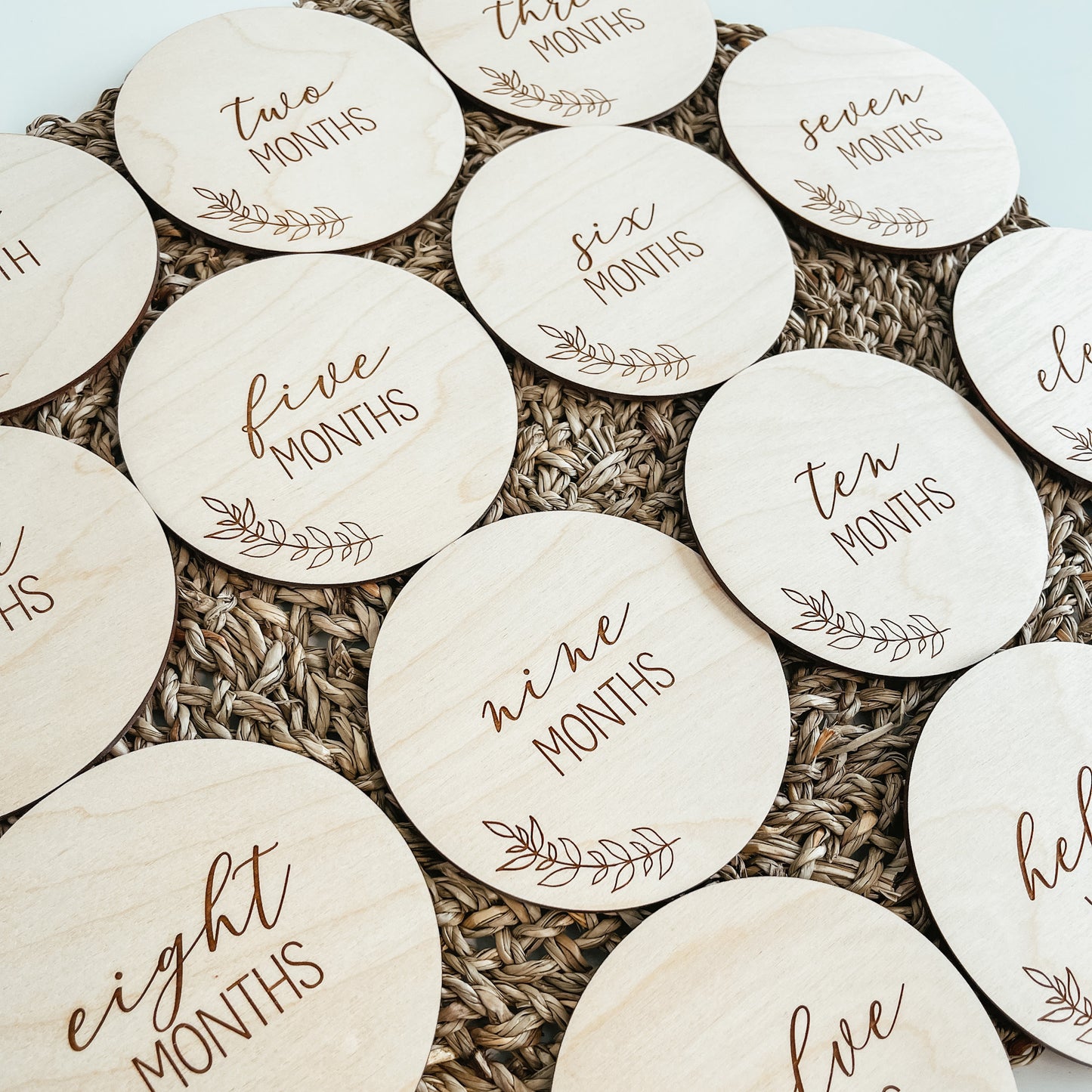 Engraved Milestone Set