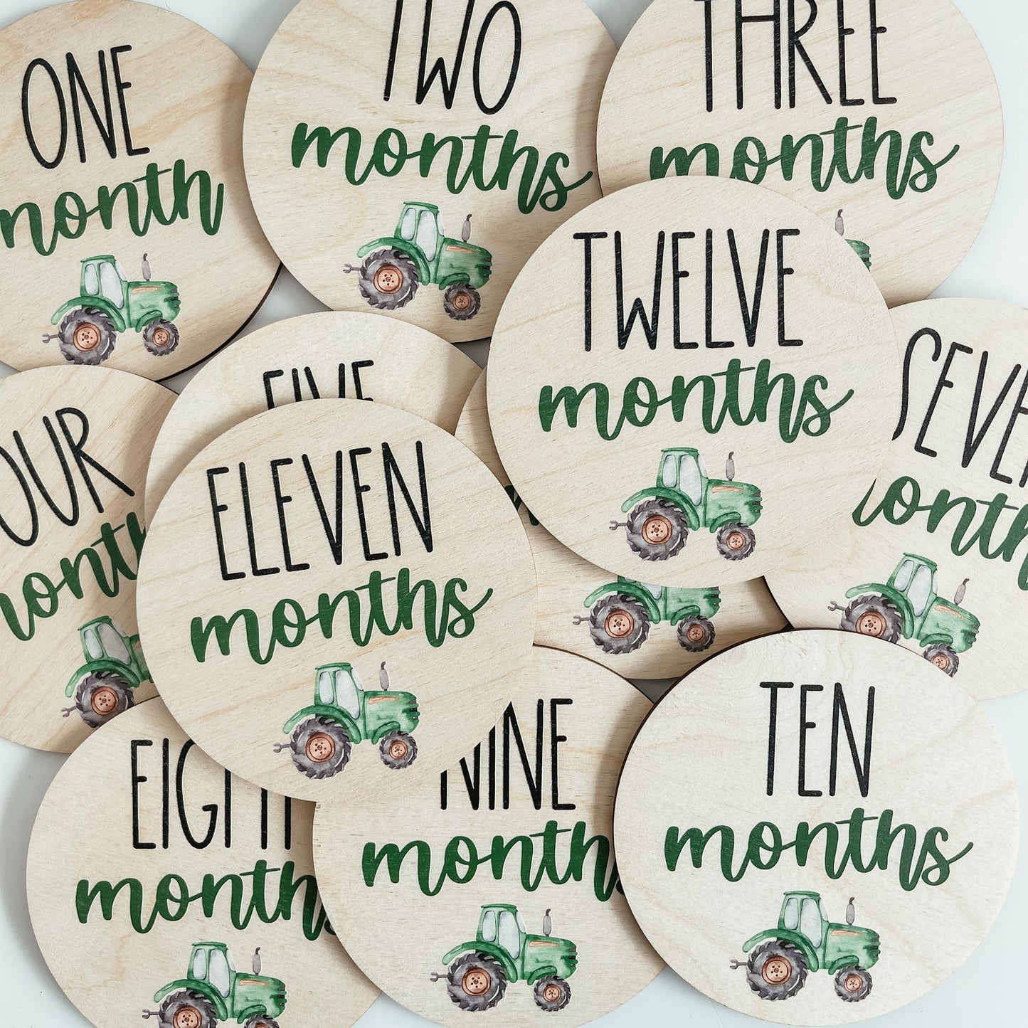 Tractor Monthly Milestone Set