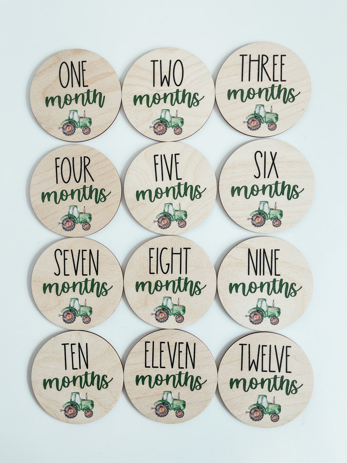 Tractor Monthly Milestone Set