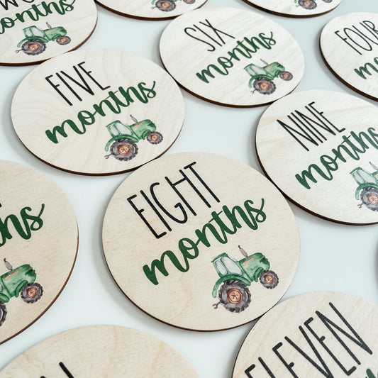 Tractor Monthly Milestone Set