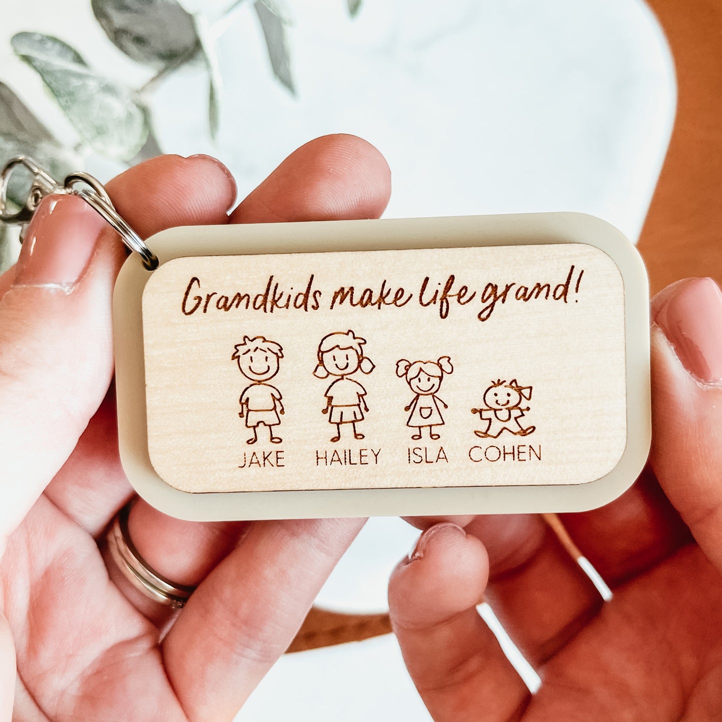 Custom Family Keychain