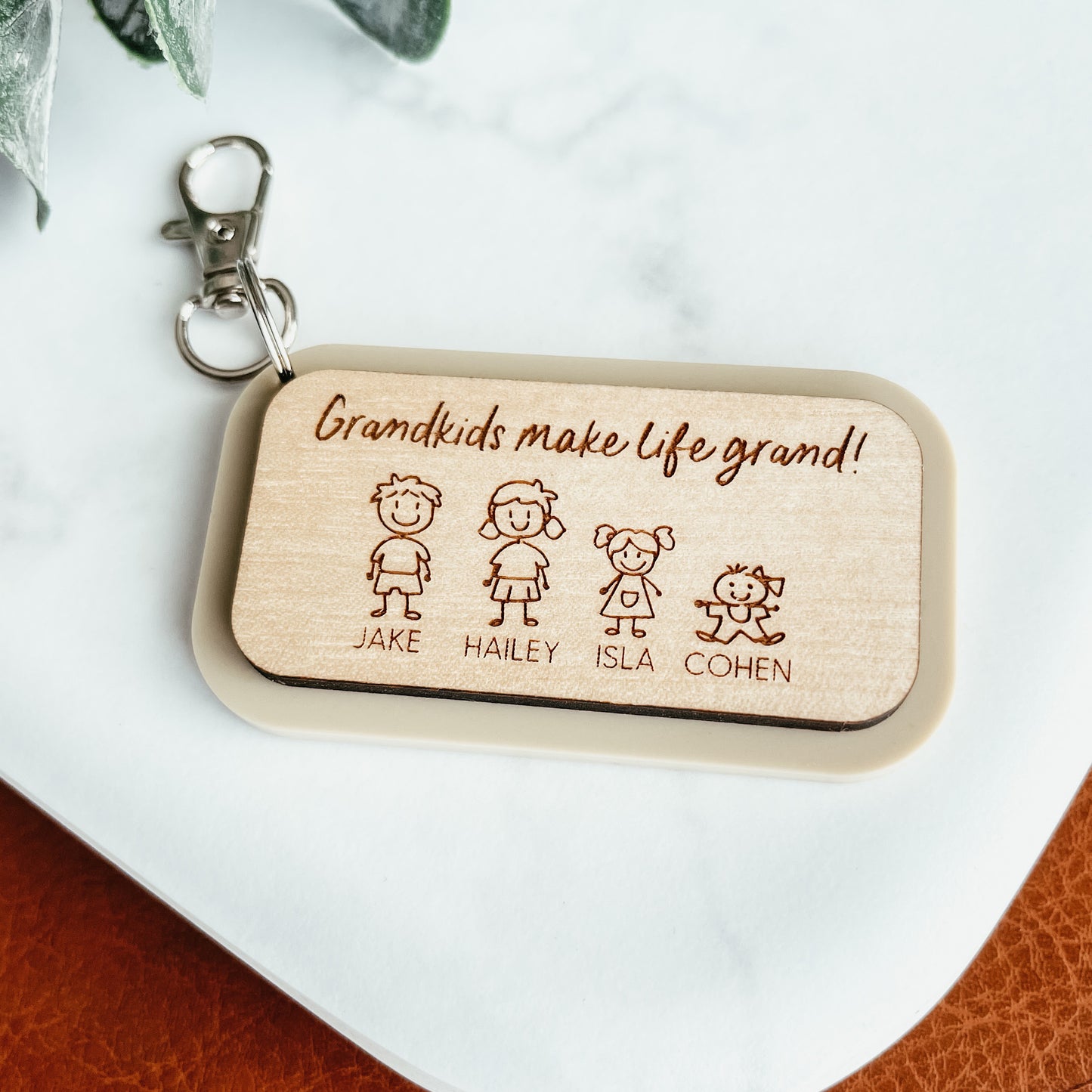 Custom Family Keychain