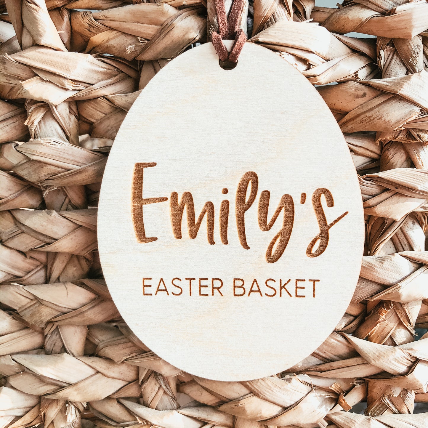 Simple Easter Egg Tag
