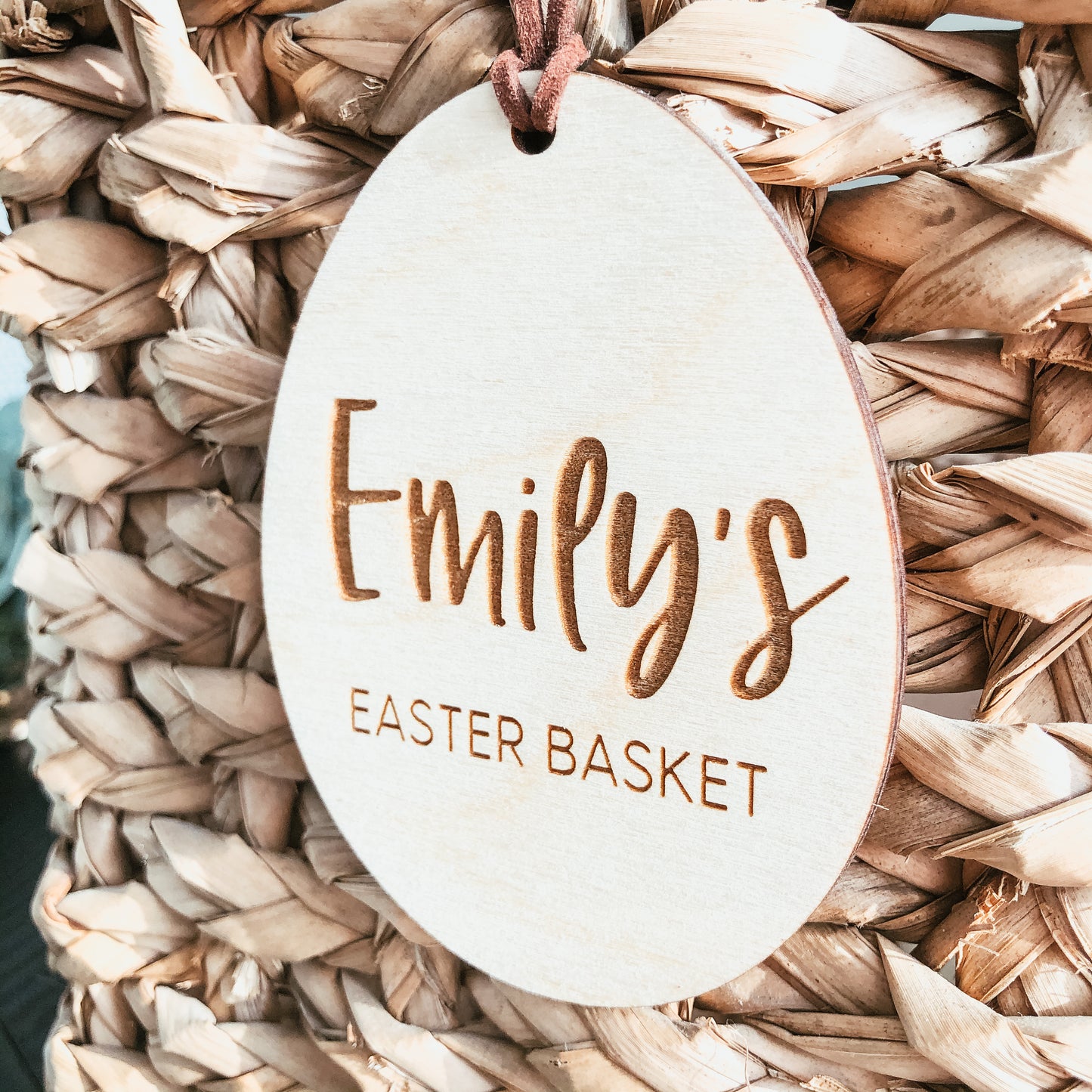 Simple Easter Egg Tag