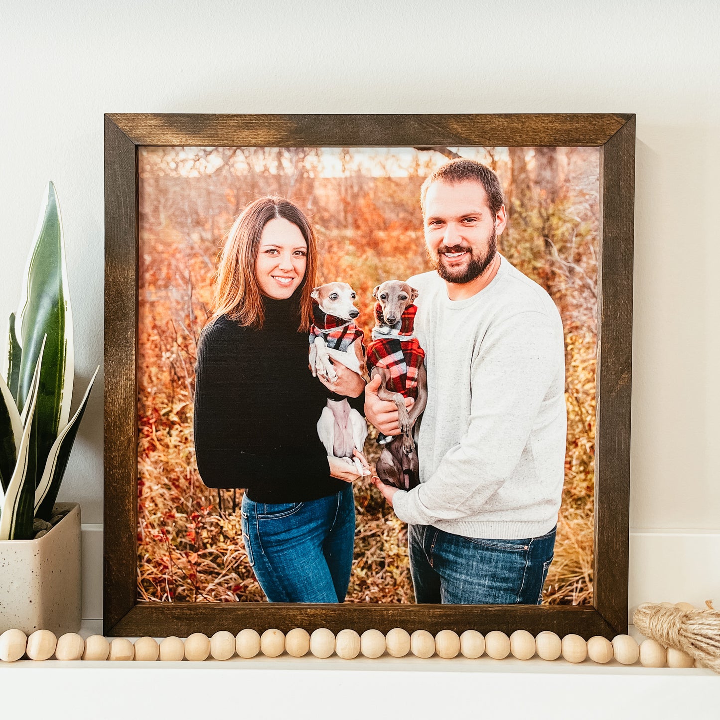 Framed Photo Sign