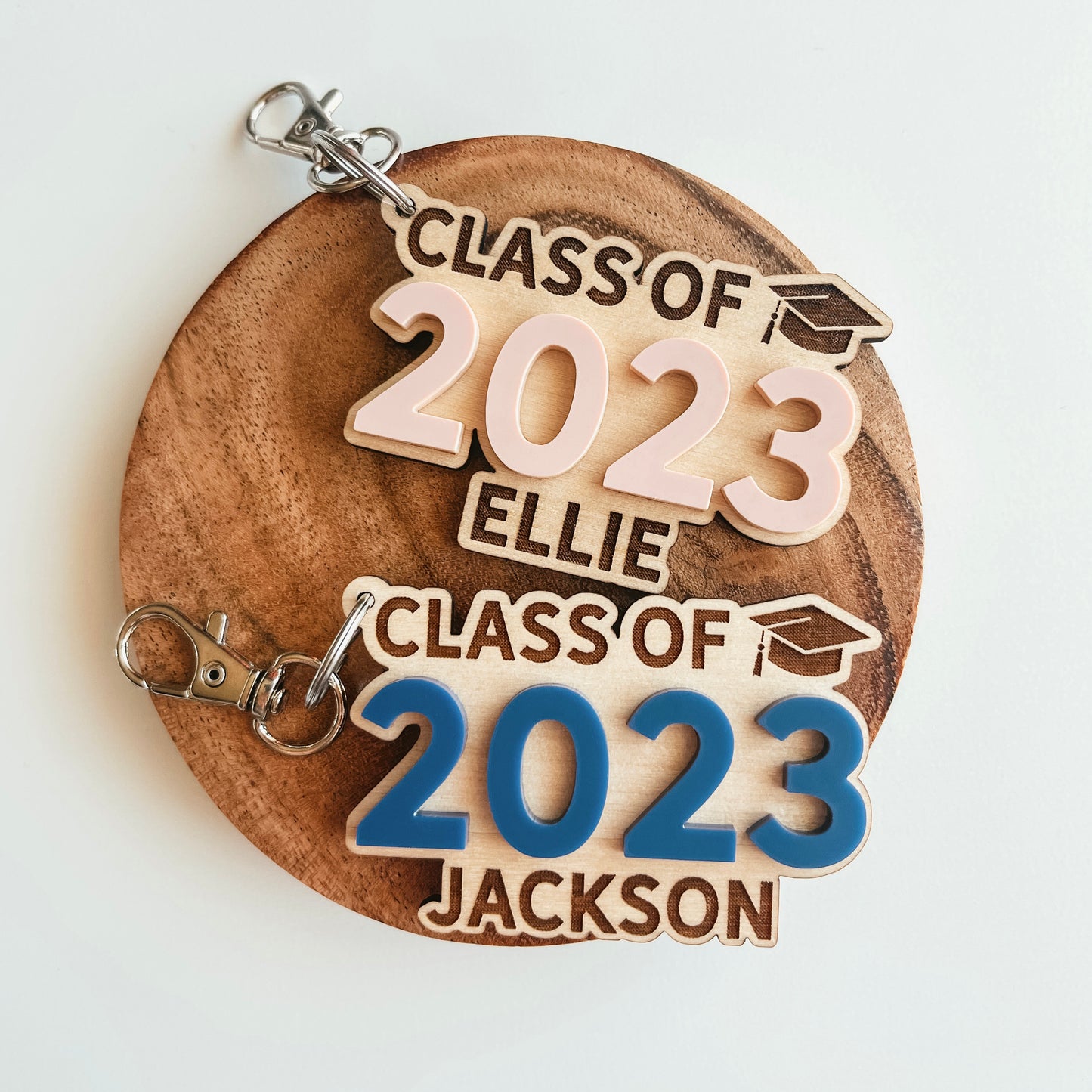 3D Personalized Graduation Keychain