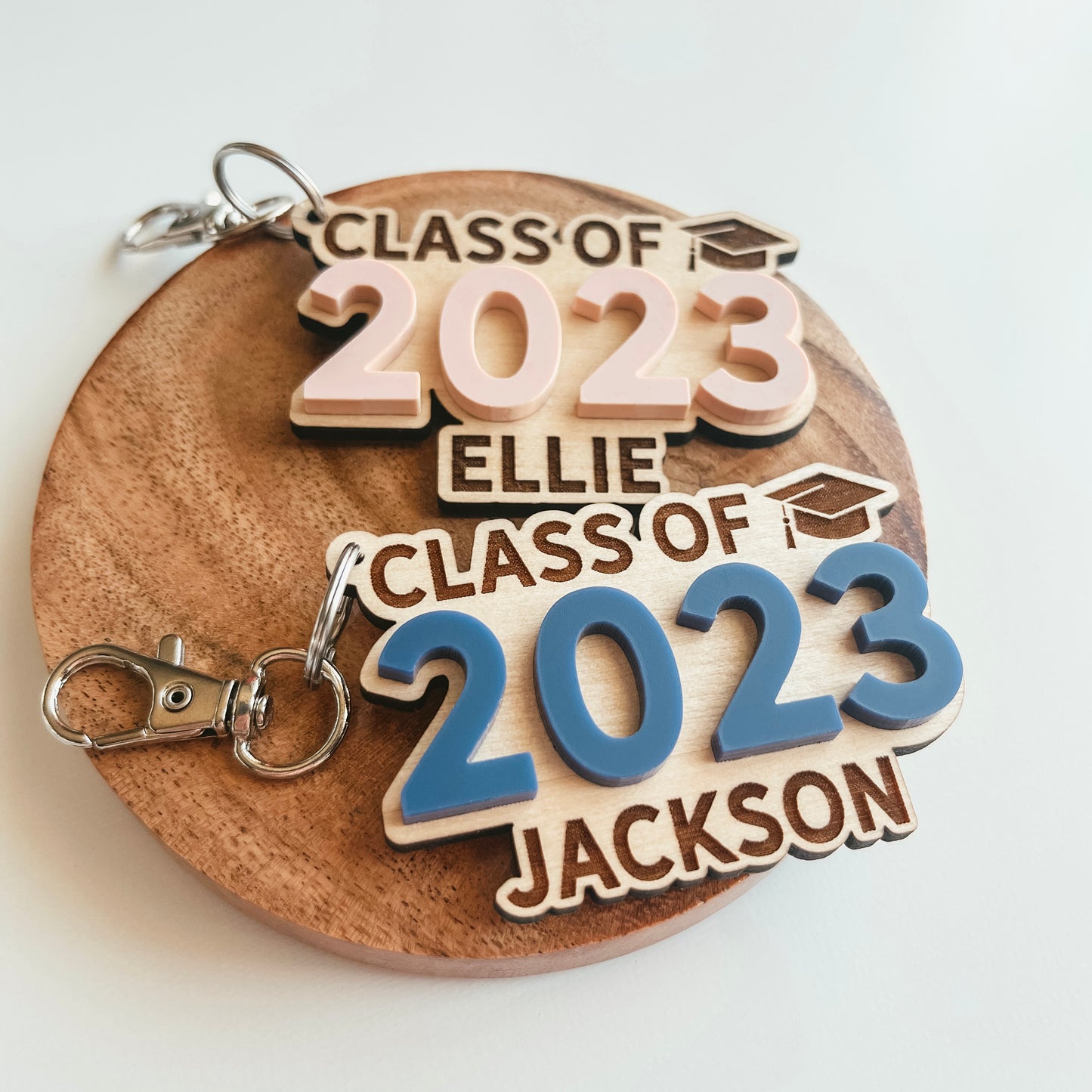 3D Personalized Graduation Keychain