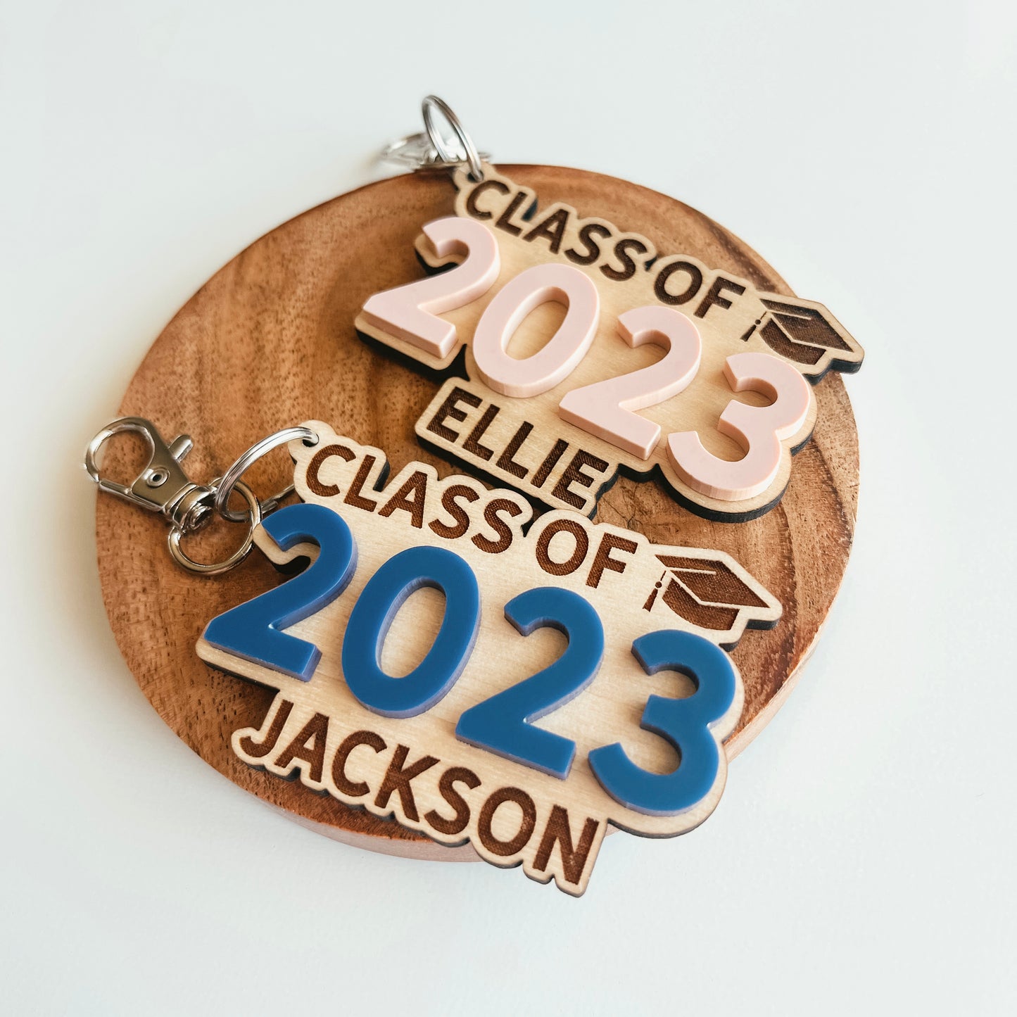 3D Personalized Graduation Keychain