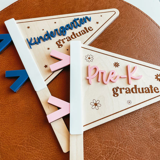 Graduation Pennant Sign