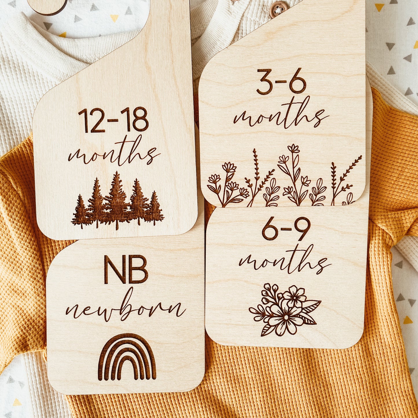 Engraved Closet Divider Set