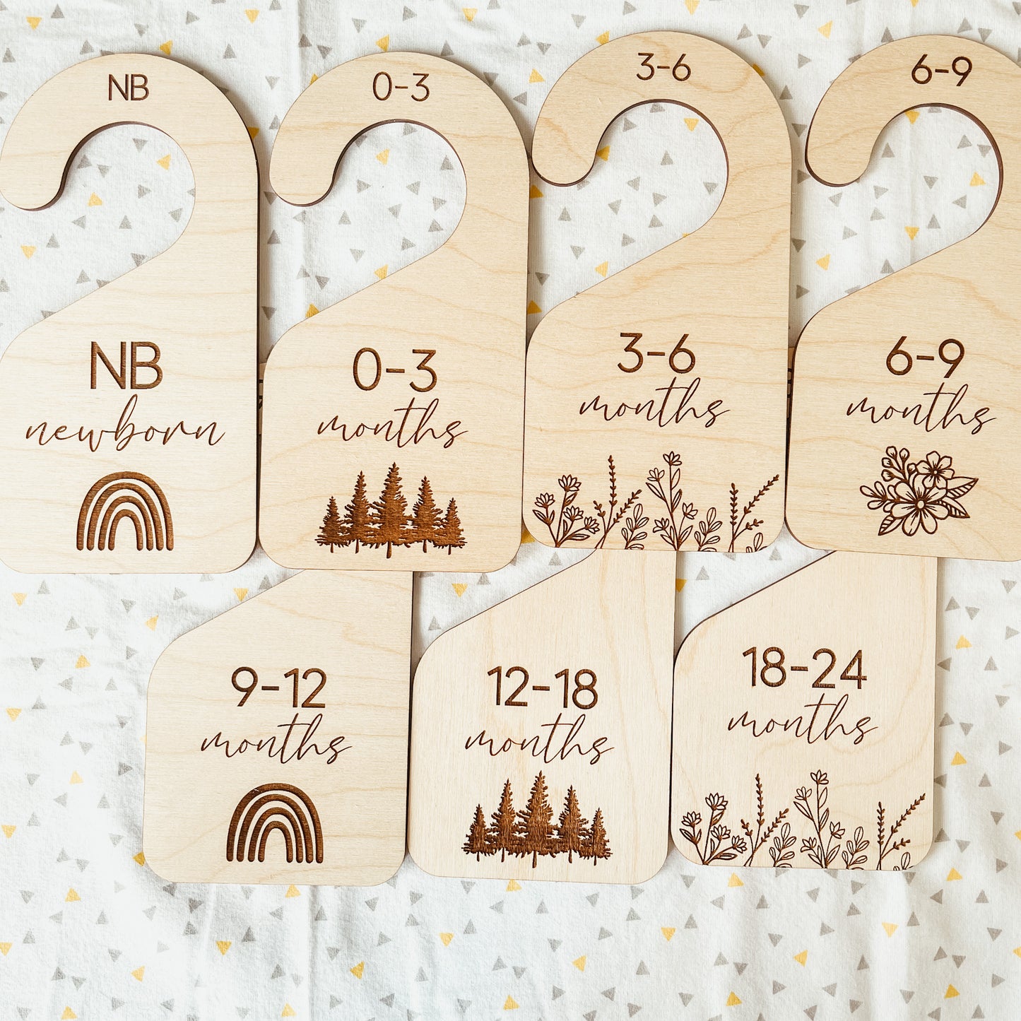 Engraved Closet Divider Set