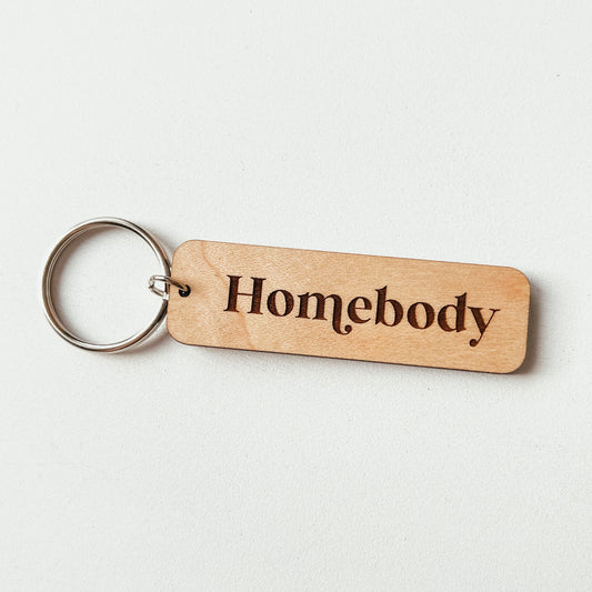 Homebody Keychain