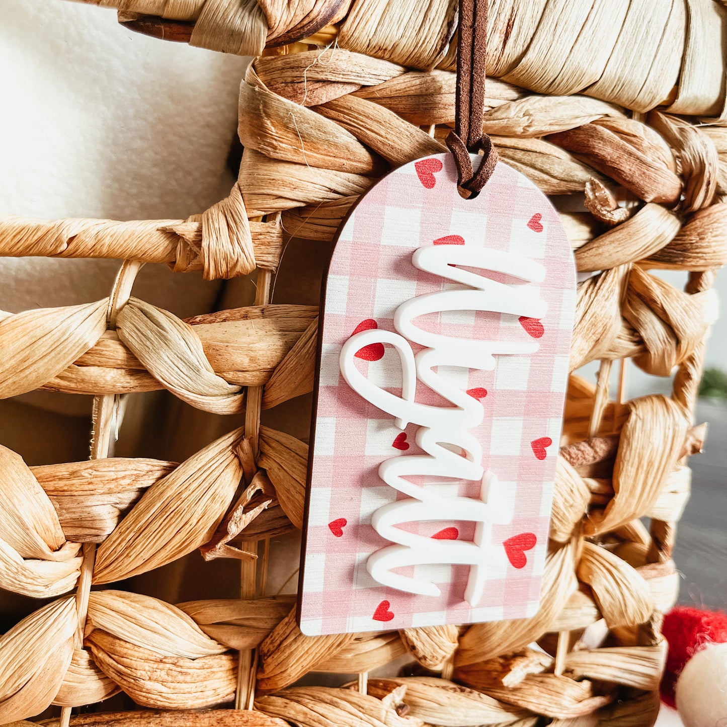 3D Valentine's Day Tag