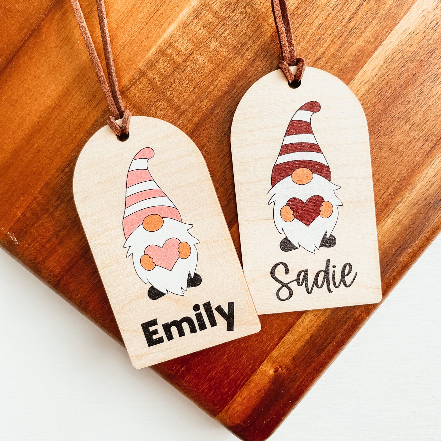 Gnome Valentine's Day Tag