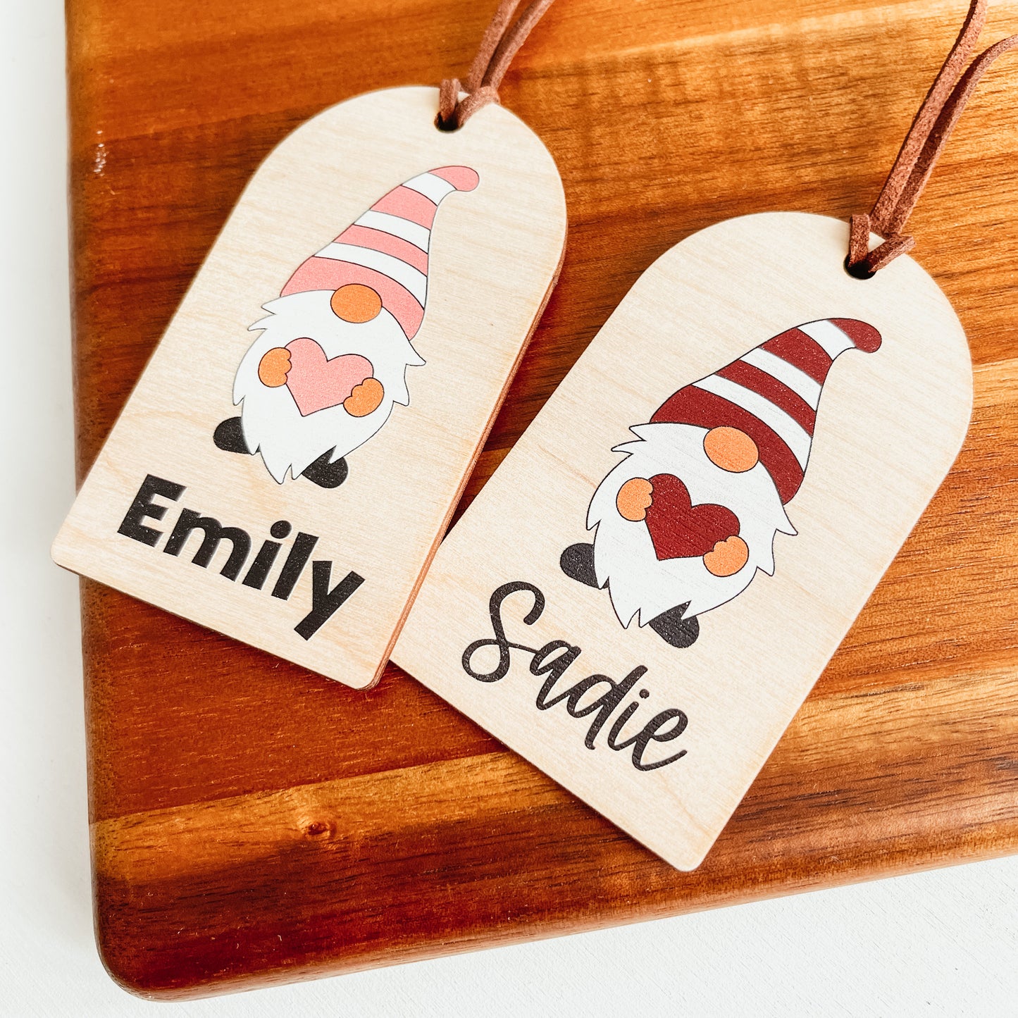 Gnome Valentine's Day Tag