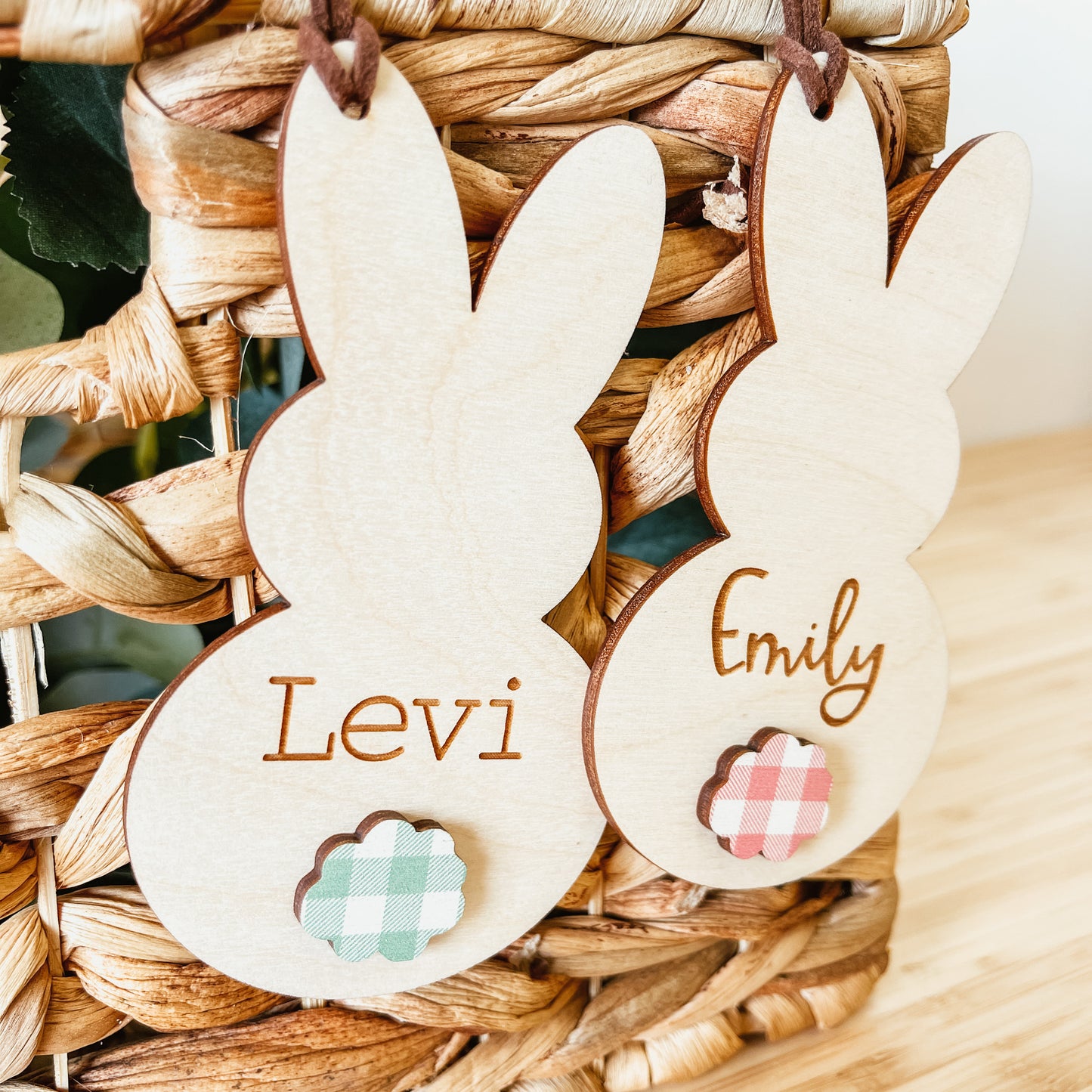 Bunny Tag With Tail