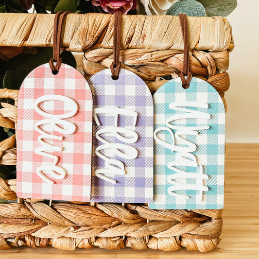 3D Easter Tag