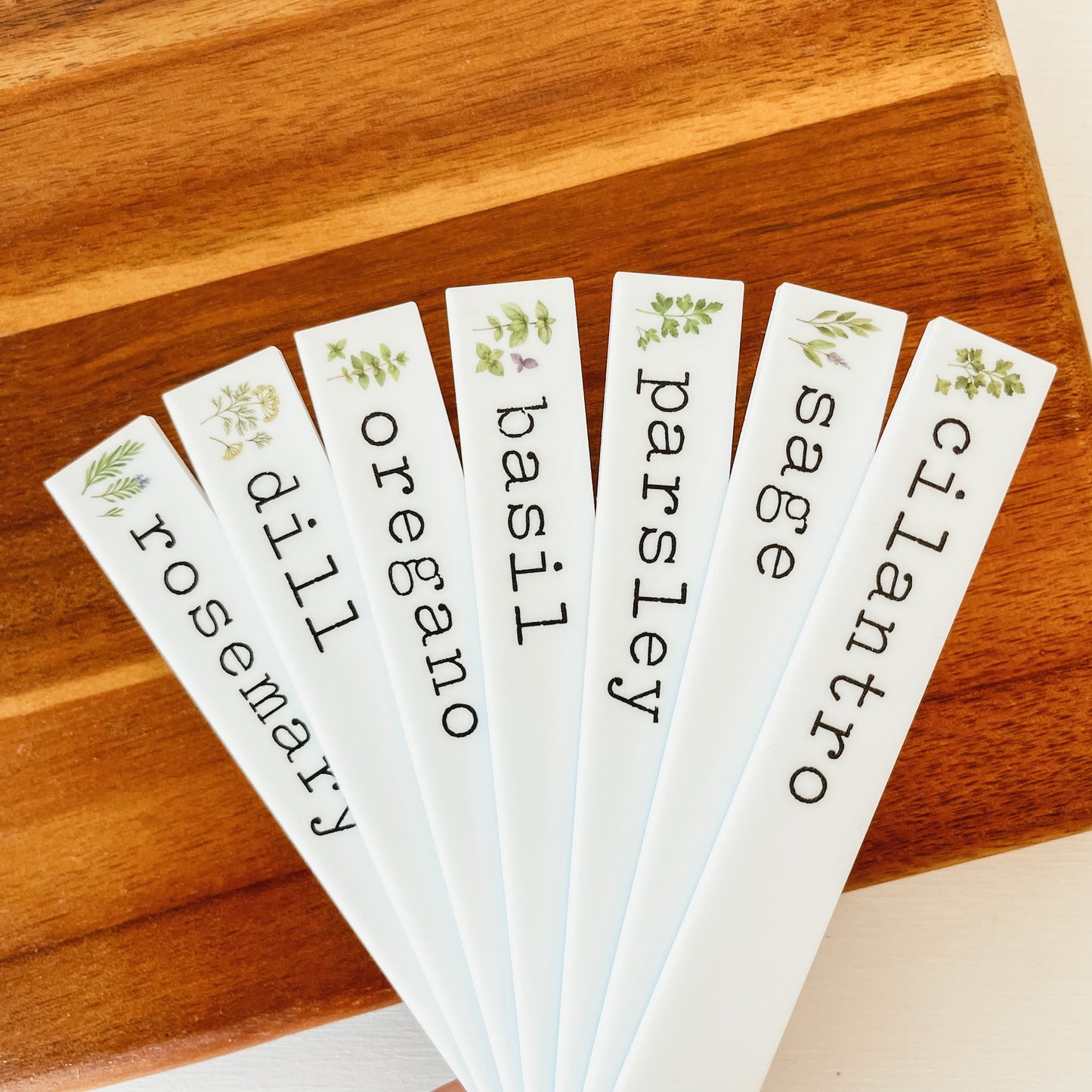 Herb Plant Marker Set