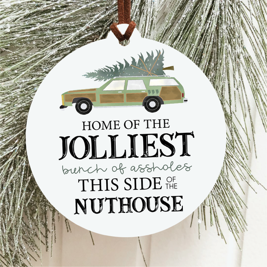 Jolliest Bunch of Assholes Ornament