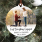 First Christmas Engaged Ornament