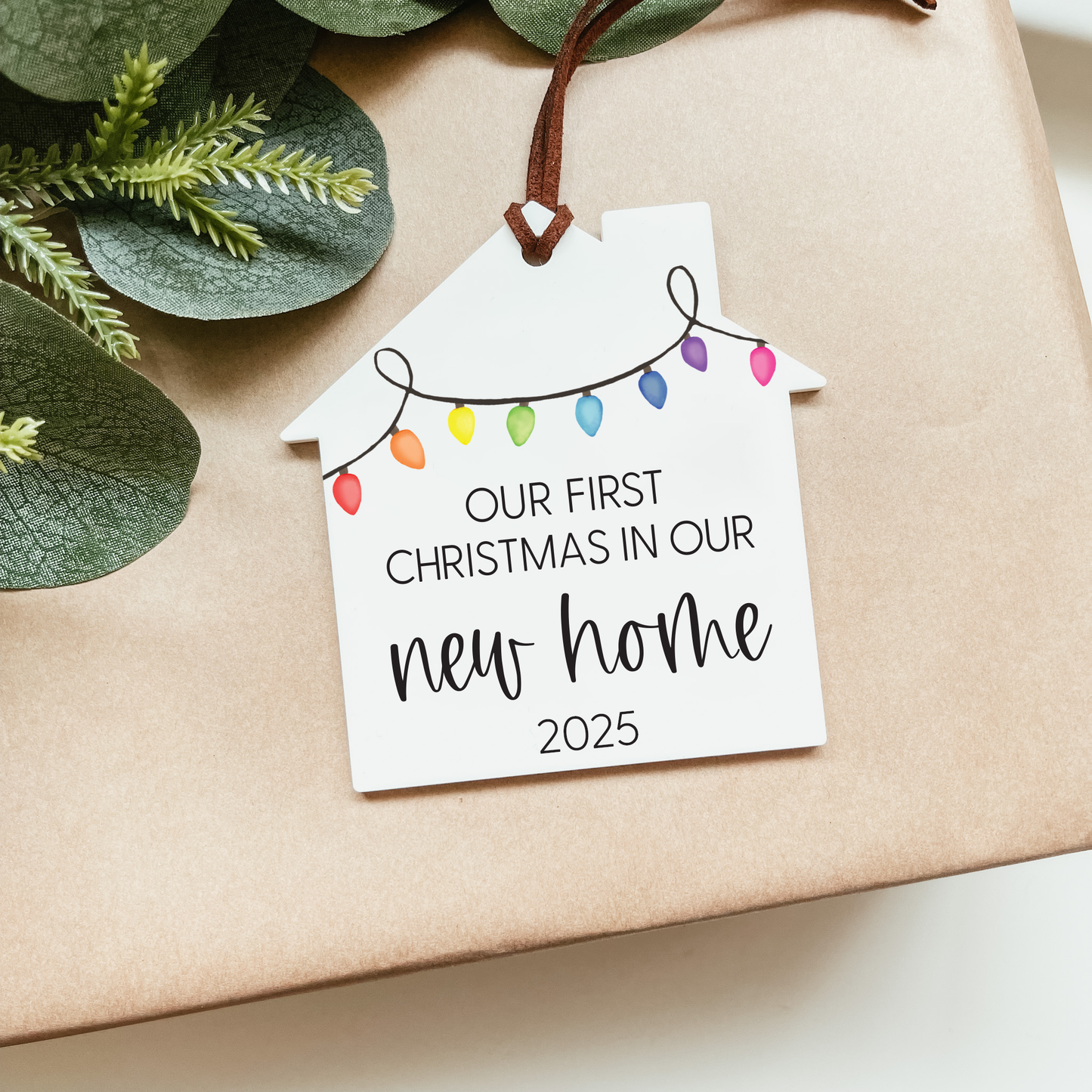 New Home 2025 Christmas Ornament