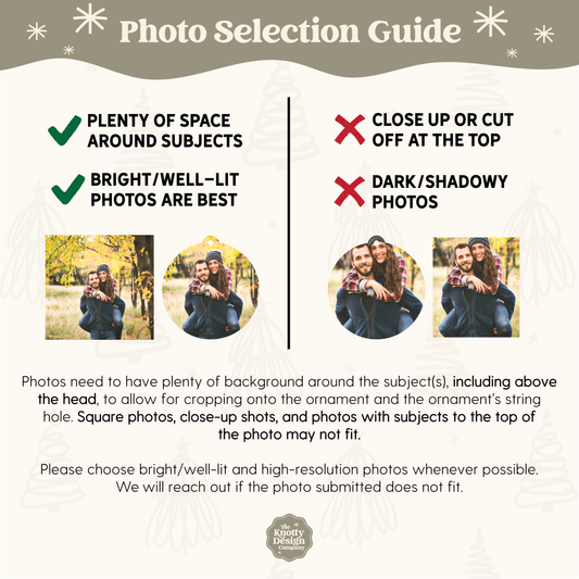 Newlywed Photo Ornament V4