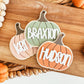 3D Pumpkin Tag
