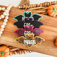 3D Bat Boo Basket Tag (Black or Glitter)